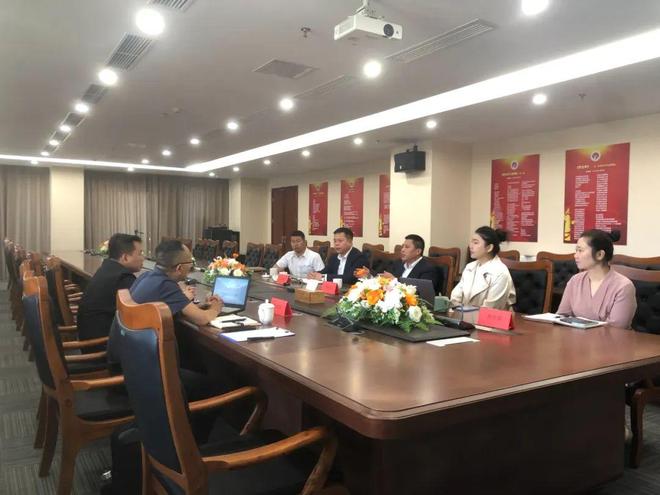 郑州白云集团总经理李晓明一行到访中企高山北京总部交流合作